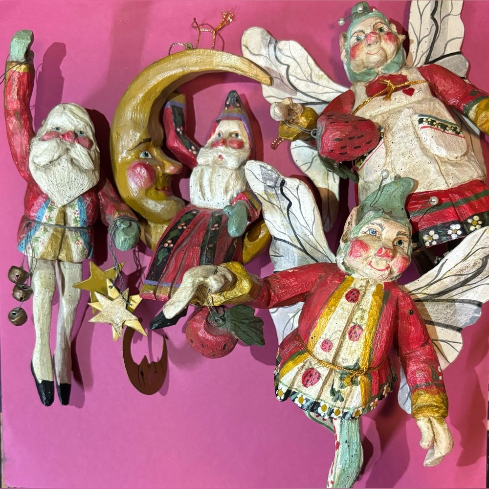 Vintage 1989 HOUSE OF HATTEN Christmas Faries
